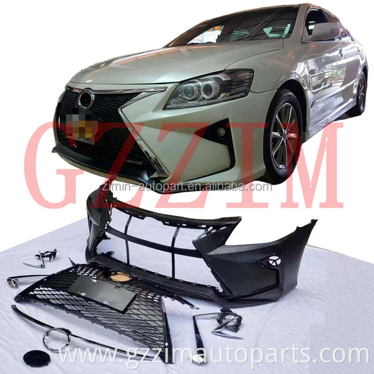 Front Rear Bumper Grille Body Kit Upgrade Parts Change Into Lexus Style For Camry 2006-2011
